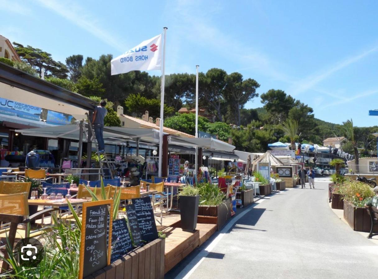 Duplex Cosy Bord De Mer Saint-Cyr-sur-Mer Exterior foto