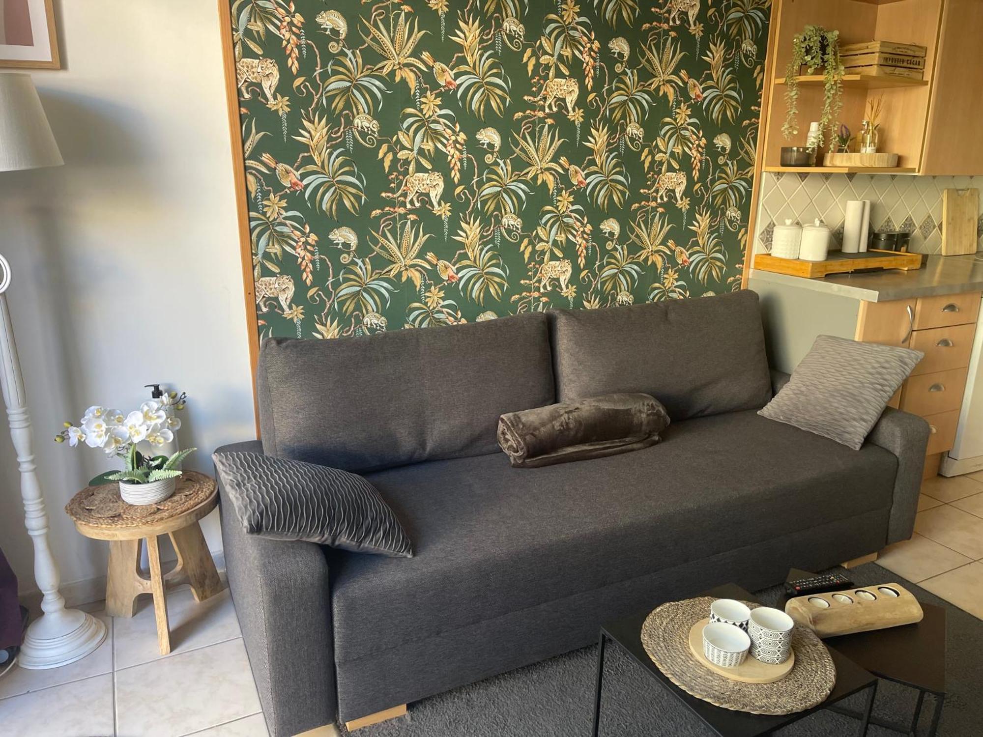 Duplex Cosy Bord De Mer Saint-Cyr-sur-Mer Exterior foto